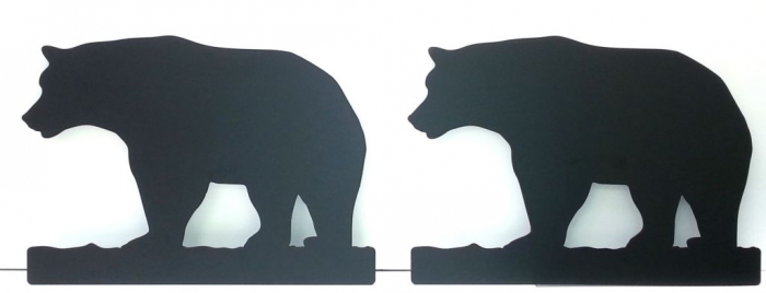 animal yard art cub bears