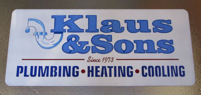 custom business signs meta llogo plumbing electrical contractor