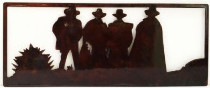 western metal art lawmen sherriff